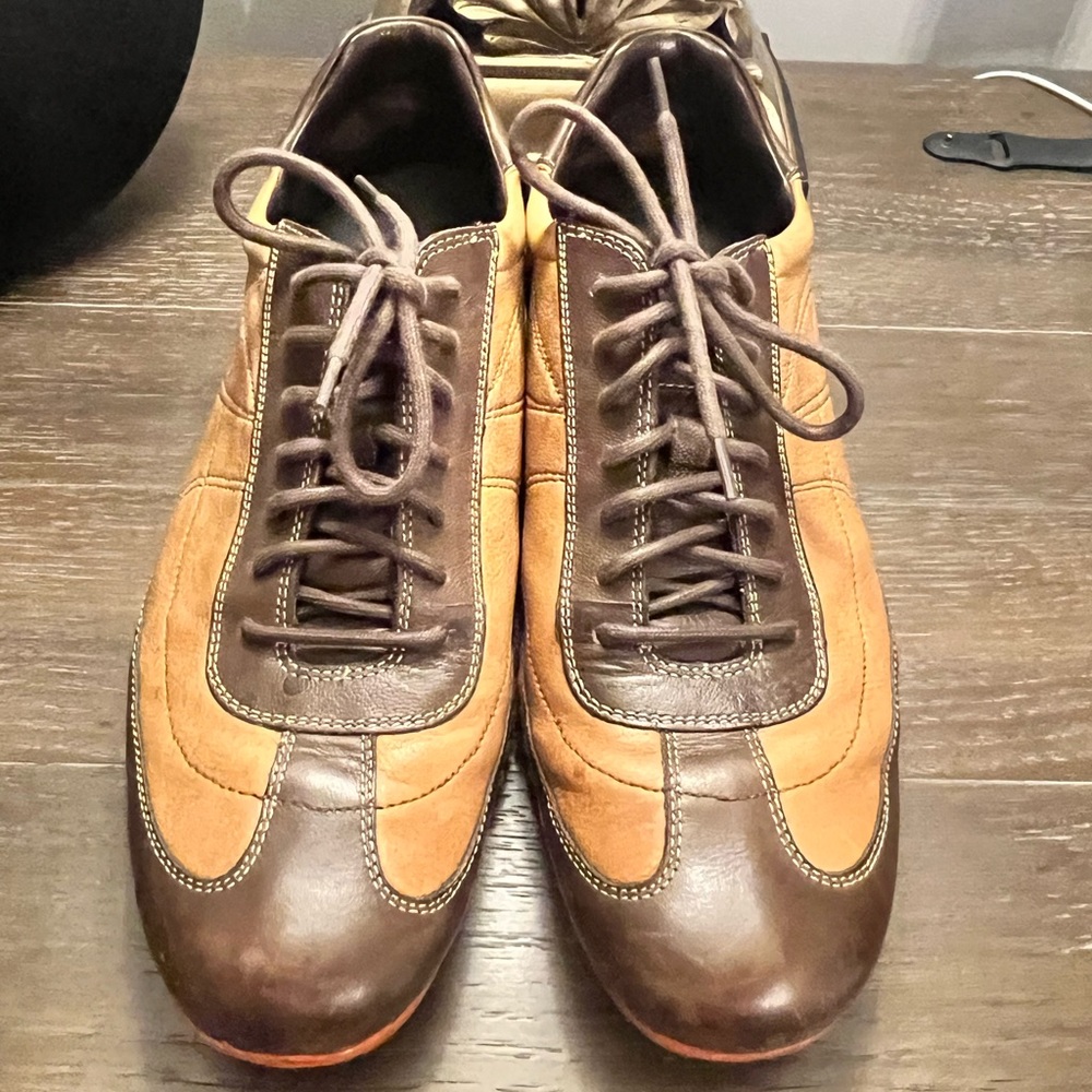Cole Hann Nike Air Two Tone Leather Shoe, Size 12